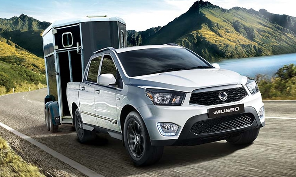 SsangYong Musso 2018 ใหม่ กระบะแดนเกาหลีเผยโฉมก่อนเปิดตัวที่เจนีวา