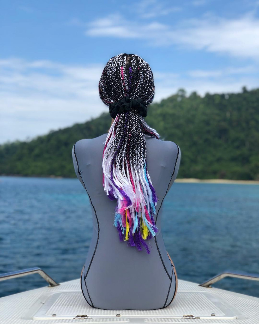“ต้องตา” น้องสาว “โตโน่” กับนานาชุดว่ายน้ำรับซัมเมอร์