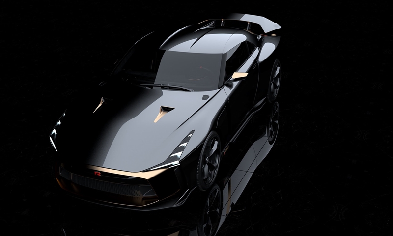 Nissan GT-R50 2018 รถต้นแบบฉลองครบรอบ 50 ปี ร่วมกับ Italdesign
