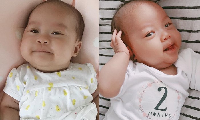 "น้องริสา" ลูกสาว "ตู่ ภพธร" อ้วนน่าฟัด อายุ 2 เดือน