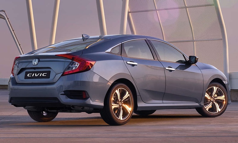 Honda Civic 4-Door 2018 ใหม่ พร้อมขุมพลังเทอร์โบ 1.0 ลิตร 
