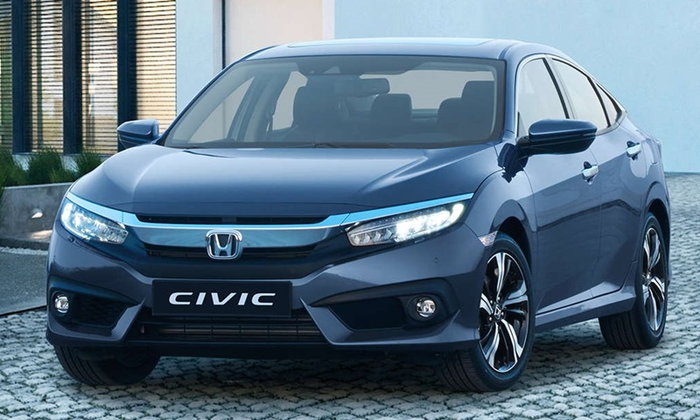 Honda Civic 4-Door 2018 ใหม่ พร้อมขุมพลังเทอร์โบ 1.0 ลิตร