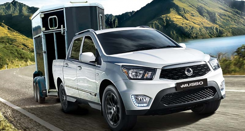 SsangYong Musso 2018 ใหม่ กระบะแดนเกาหลีเผยโฉมก่อนเปิดตัวที่เจนีวา