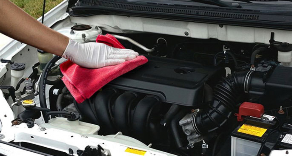 ทำความสะอาดห้องเครื่องด้วยตนเอง แบบไม่ต้องใช้น้ำ