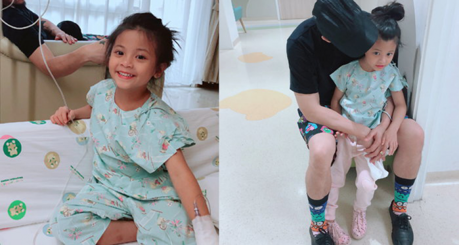 เมื่อลูกสาวป่วย คุณพ่อเวย์ ต้องไปเฝ้าไข้ จึงแต่งตัวมุ้งมิ้งให้กลมกลืน