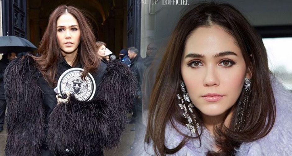 ส่องแฟชั่นสุดเก๋ของ"ชมพู่ อารยา"ร่วมชมปารีสแฟชั่นวีค