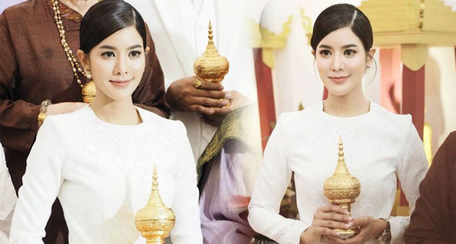 "ก้อย รัชวิน" เป็นตัวแทน"ตูน บอดี้สแลม" เข้ารับรางวัลทูตพระพุทธศาสนา