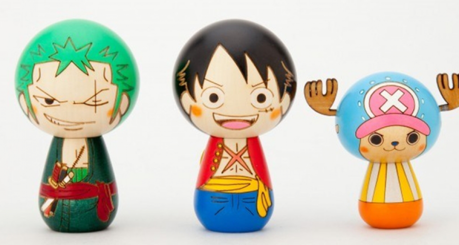 เมื่อเหล่าตัวการ์ตูนในดวงใจ อยู่ในร่างตุ๊กตาไม้ญี่ปุ่นโคเคชิ