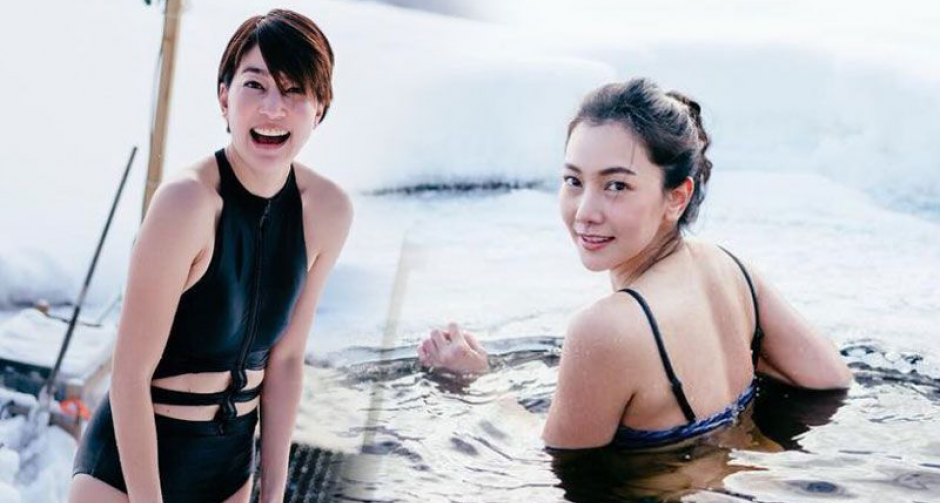 ท้าความหนาว! "นุ่น วรนุช" ควง "เจี๊ยบ" เล่นน้ำท่ามกลางหิมะที่ฟินแลนด์