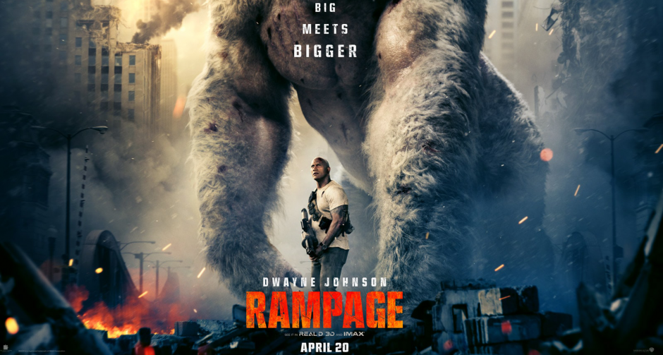 “Rampage ใหญ่ชนยักษ์” 12 เมษายน ในโรงภาพยนตร์