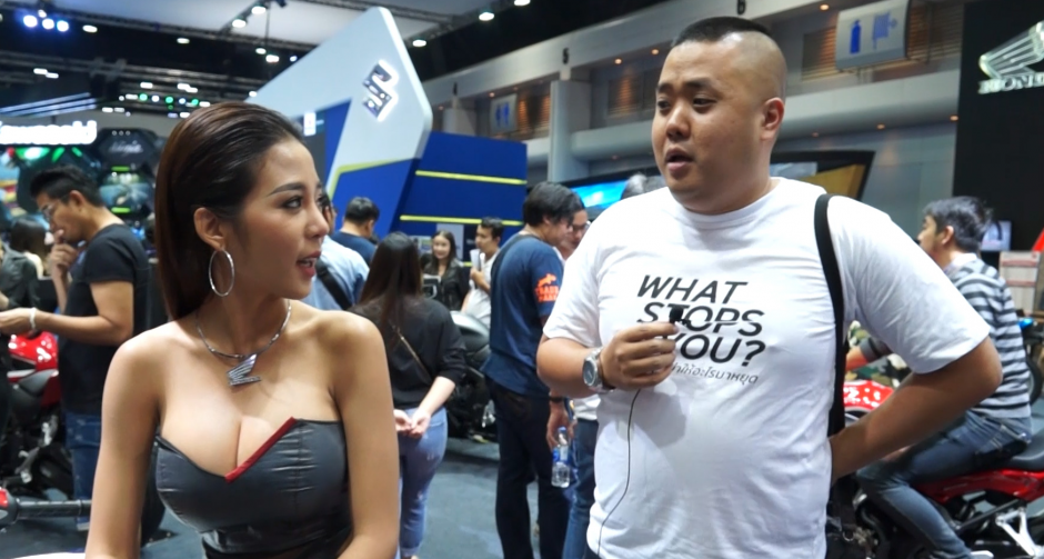 ดีเจ อาร์ต พาดูเรื่องดีที่บูธรถจักรยานยนต์ HONDA Motor Show 2018 (มีคลิป)