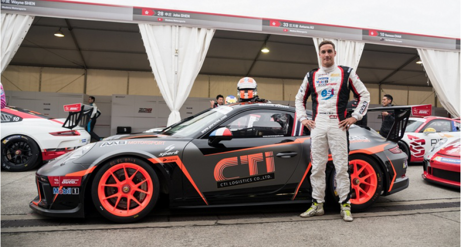 AAS Motorsport by Absolute Racing ประเดิมสนามที่ 1 ขึ้นครองโพเดี้ยมรายการ Porsche Carrera Cup Asia 2018