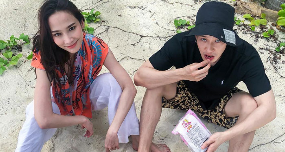 ภาพคู่ภาพแรก "อั้ม-กรรณ" ชวนจิ้น ทริปมัลดีฟส์