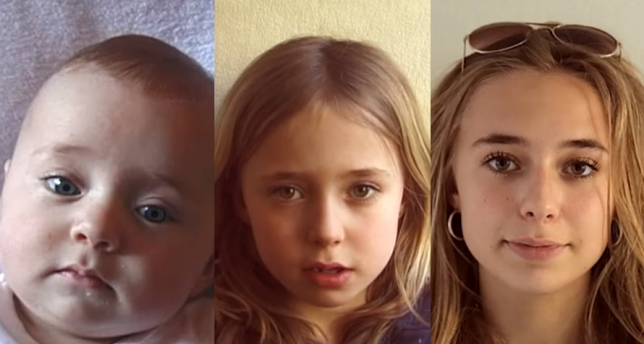 "นักทำหนังดัตช์" อัดคลิปลูกสาวทุกอาทิตย์ ดูพัฒนาการตั้งแต่เกิดจนอายุ 18