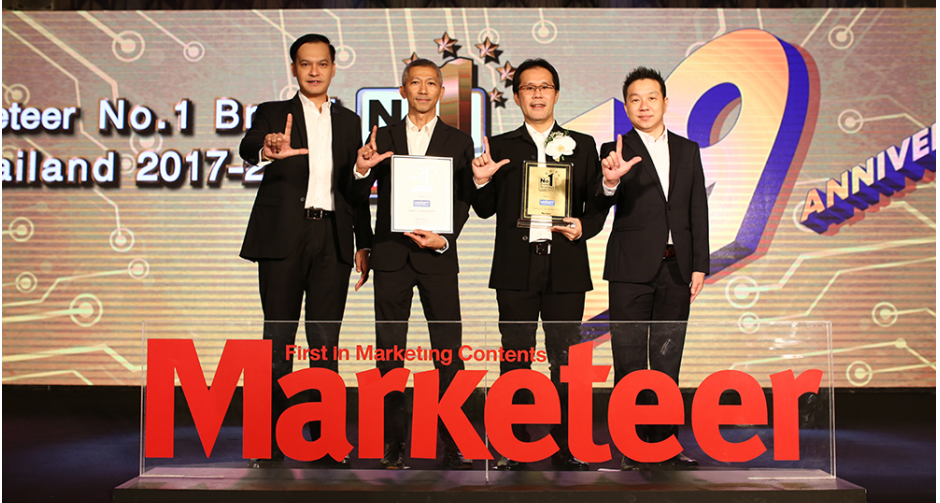 ลามิน่า คว้ารางวัลแบรนด์ยอดนิยมสูงสุดเป็นอันดับ 1 ต่อเนื่องปีที่ 3