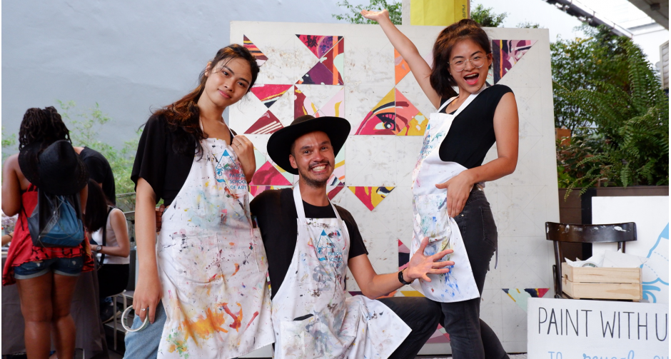 โครงการคอมมูนิตี้อาร์ตสไตล์ Block Party ที่ theCOMMONS สร้างความภูมิใจให้กับบุคคลที่มีความหลากหลายทางเพศ