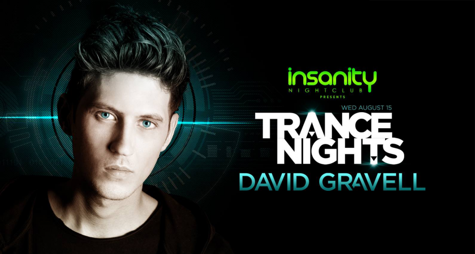 Insanity ร่วมกับ Trance Lovers Thailand จัดงาน TRANCE NIGHTS with David Gravell