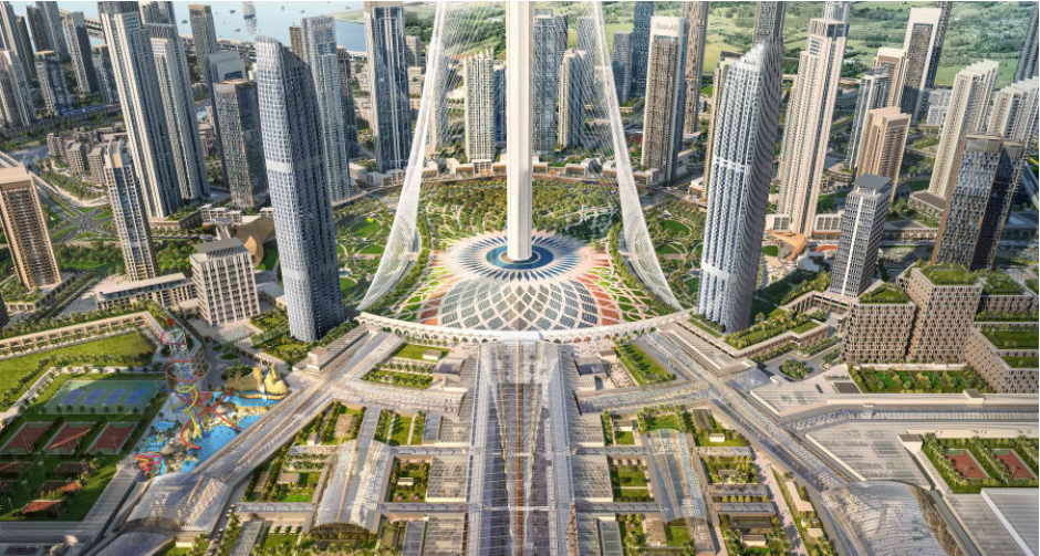 พาชมภาพจำลองอภิมหาศูนย์การค้าปลีก "ดูไบสแคว์"