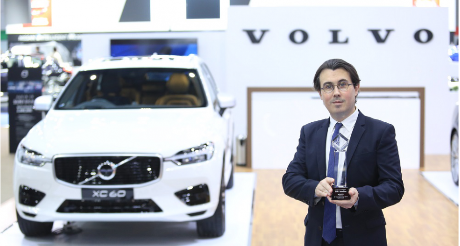 วอลโว่ XC60 T8  Hybrid คว้ารางวัล “SUV Supercharged Turbo Hybrid” 