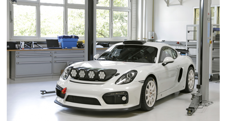 รถต้นแบบสำหรับแข่งขันแรลลี่จากปอร์เช่ พร้อมลงสนามทดสอบในรายการ  German WRC