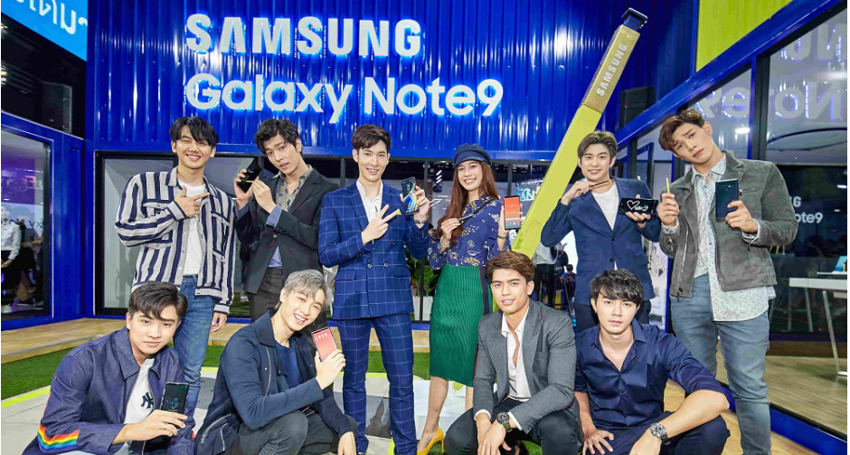 ซัมซุงเอาใจคนรักโน้ต เปิดตัว “กาแลคซี่ โน้ต แฟนเฟส” เฟสติวัลสุดฮิปใจกลางเมือง