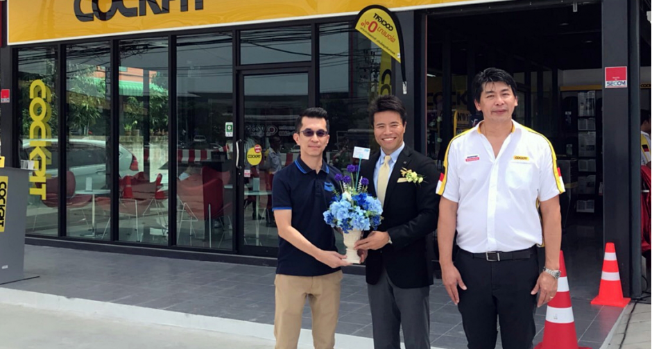 ผ้าเบรก เบ็นดิกซ์ ร่วมแสดงความยินดี Bridgestone A.C.T  เปิดค็อกพิท สาขา เทพารักษ์ กม.2