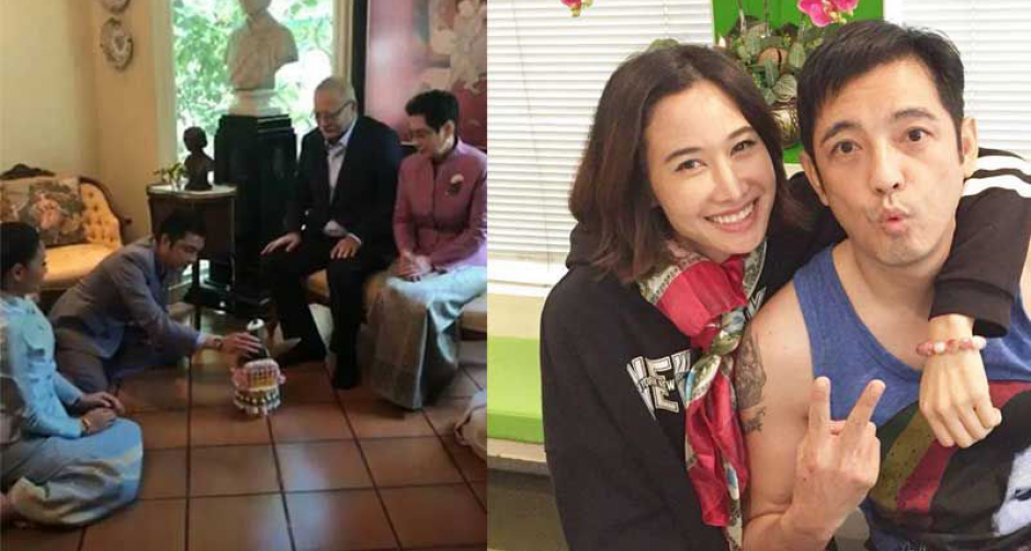 "หนุ่ม ศรราม" จูงแฟนสาว "ติ๊ก บิ๊กบราเธอร์" เข้าพิธีวิวาห์สายฟ้าแลบ