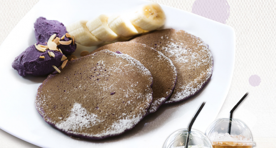  คาเฟ่ แคนทารี ต้อนรับเทศกาลอาหารเจด้วยเมนูพิเศษ “แพนเค้กมันม่วง” แสนอร่อย 