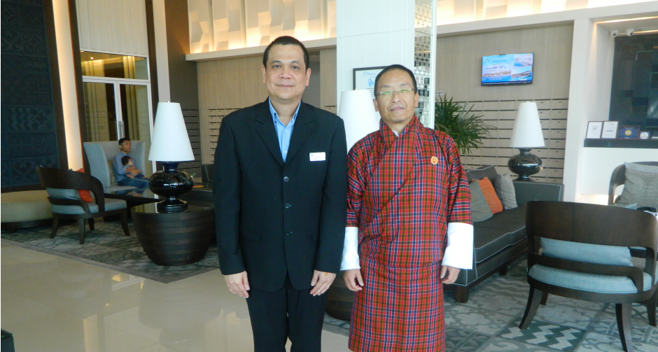 โรงแรมแคนทารี โคราช ให้การต้อนรับ "เอกอัครราชทูตราชอาณาจักรภูฏานประจำประเทศไทย "
