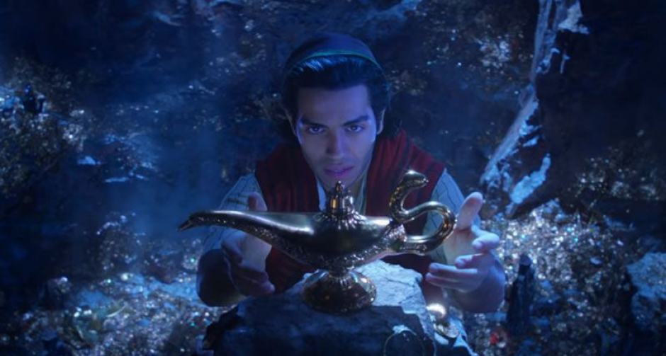 ตัวอย่างแรกภาพยนตร์ "Aladdin" สวยงามสมการรอคอย