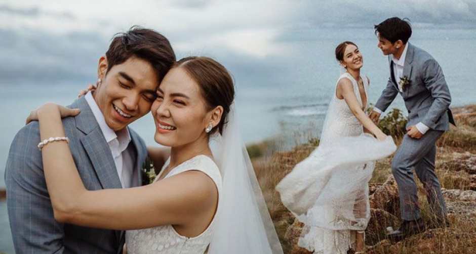 "เจนี่- มิกกี้" บินฉลองวิวาห์กลางเกาะสมุย