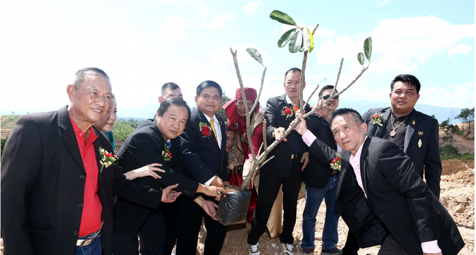 พิธีลงนามโครงการชุมชน ธะธรรมชาติ จังหวัดเพชรบูรณ์