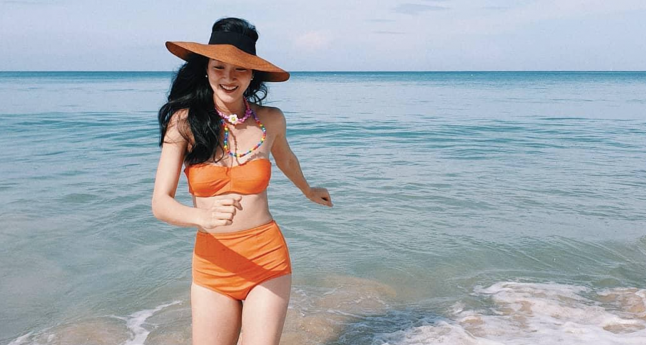 "แพนเค้ก" ขอแซ่บบ้าง นานๆ จะใส่ทูพีซ ทริปสวีทภูเก็ตกับพี่หมี