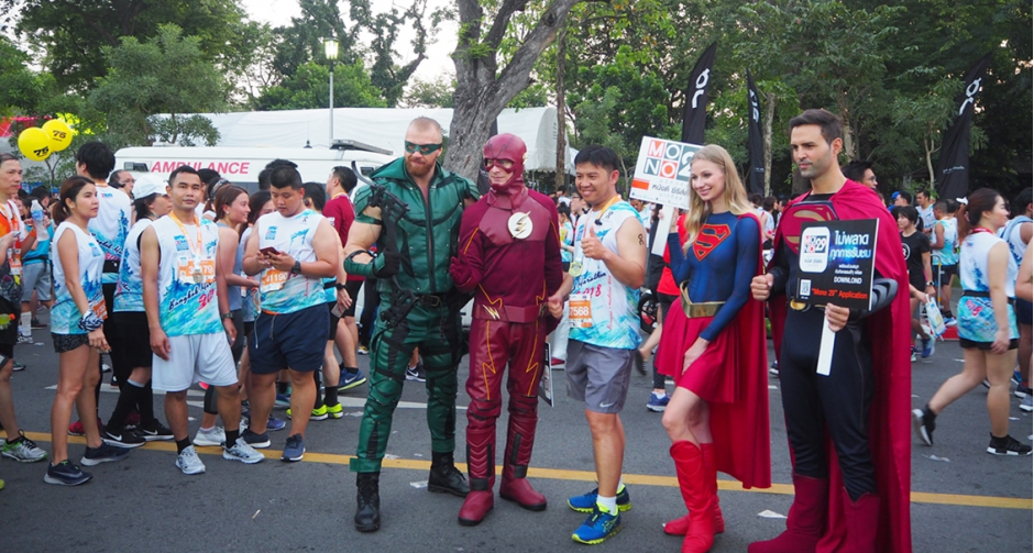 ช่อง “MONO 29” รวมพลฮีโร่  ลุยงานวิ่ง “BDMS Bangkok Marathon 2018" 