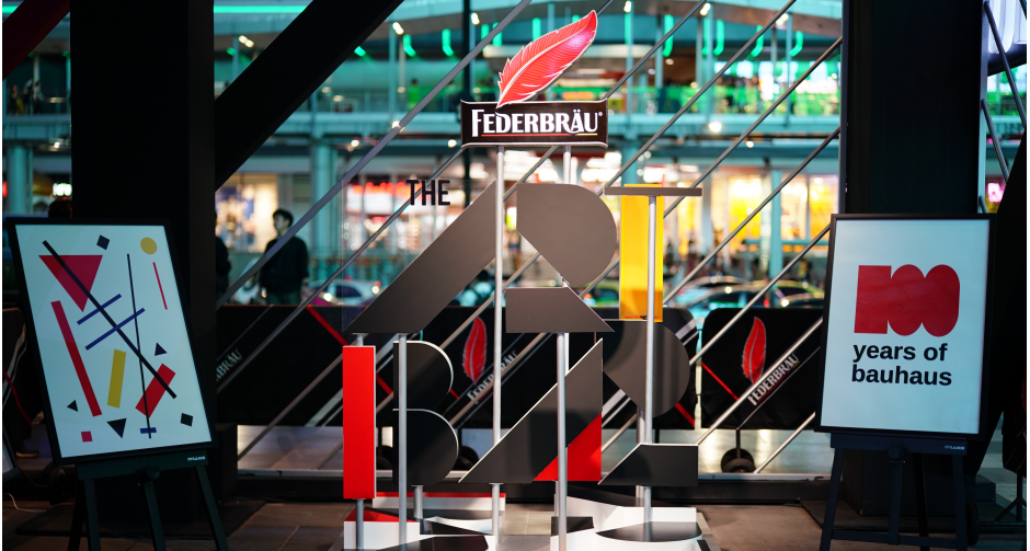 เฟเดอร์บรอย สร้างปรากฏการณ์สุดพิเศษ ที่ Federbräu Red Feather Club  ร่วมฉลอง “Bauhaus” ครบรอบ 100 ปี