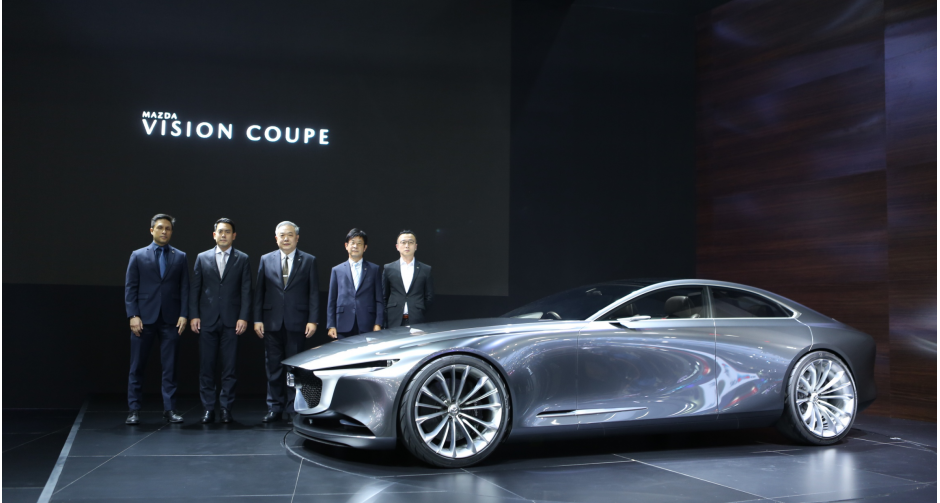 มาสด้าส่งตรงรถต้นแบบ VISION COUPE จากญี่ปุ่นสู่เมืองไทย เผยความสง่างามด้านการออกแบบสู่ยานยนต์ในอนาคต