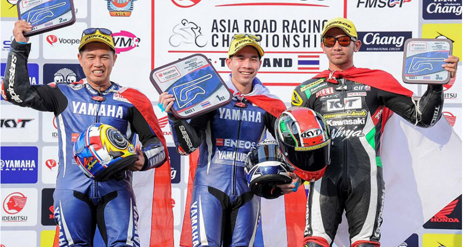 นักบิดไทยกระหึ่ม! “รัฐพงษ์” ผงาดเรซแรกลุ้นคว้าแชมป์เอเชียเต็มตัว