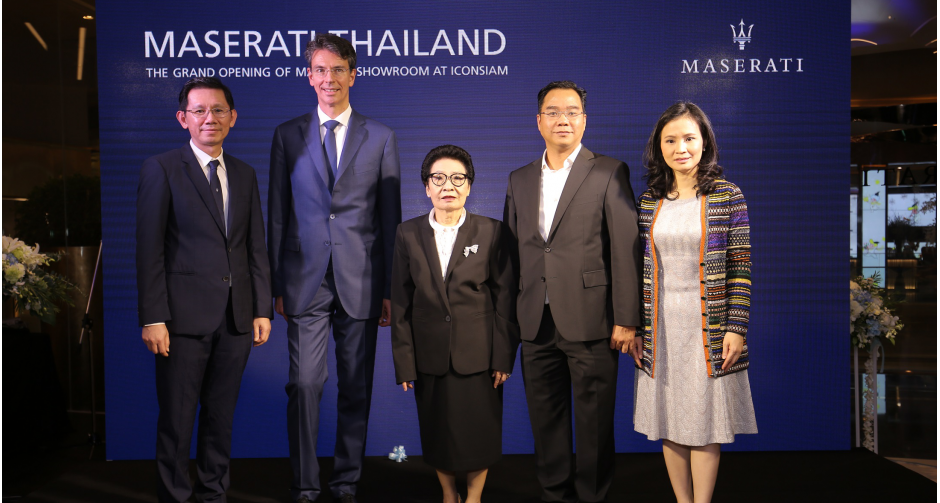 Maserati เปิดโชว์รูมใหม่ Iconsiam ขยายฐานลูกค้าฝั่งธนบุรี