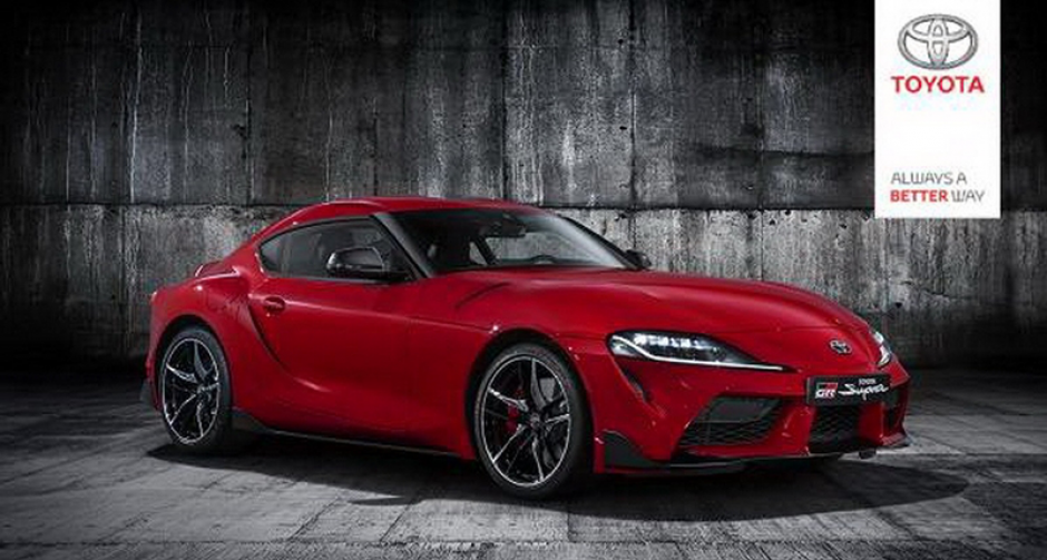หลุด Toyota Supra 2019 แบบเต็มๆ ก่อนเปิดตัวจริงต้นปีหน้า