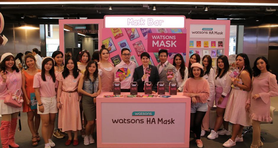 พลิกโฉมวงการมาสก์หน้า! วัตสันเปิดตัว “Watsons HA Mask” 7 สูตร