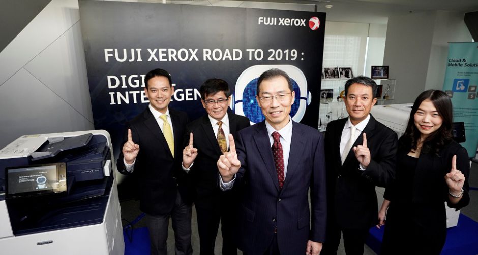 ฟูจิ ซีร็อกซ์ ตอกย้ำความเป็นผู้นำ “โซลูชั่นงานเอกสารยุคดิจิทัล” ขับเคลื่อนด้วยกลยุทธ์ Digital Intelligence