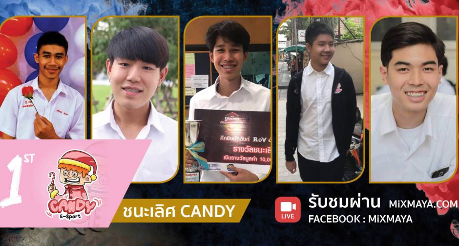 สัมภาษณ์พิเศษทีม Candy เเชมป์รายการ Tournaments of Victory by MiXMAYA Season2