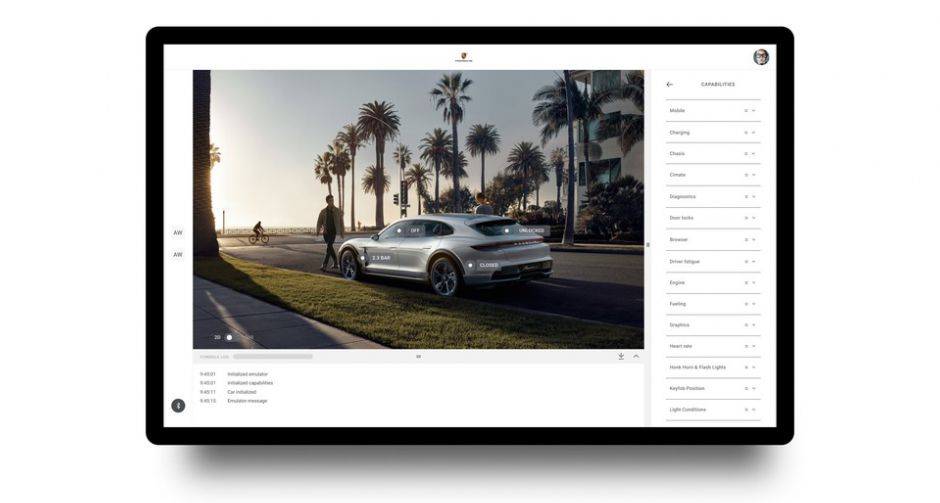 ปอร์เช่จัดการแข่งขันการพัฒนาโปรแกรมเพื่อใช้งานกับ มิชชั่น อี ครอส ทัวริสโม่ (Mission E Cross Turismo)