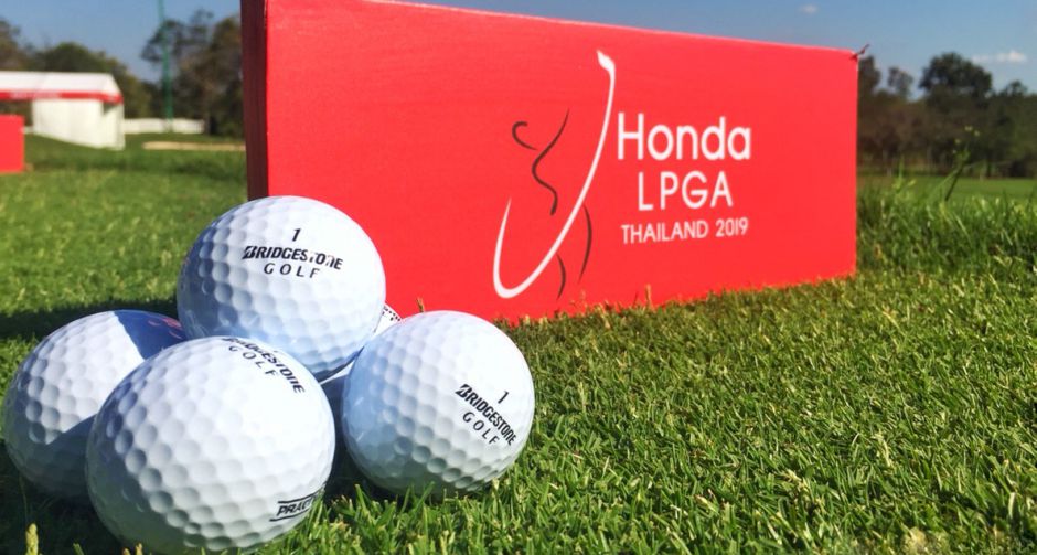 บริดจสโตนกอล์ฟประเทศไทย สนับสนุนนักกีฬากอล์ฟ ในรายการแข่งขัน Honda LPGA Thailand 2019