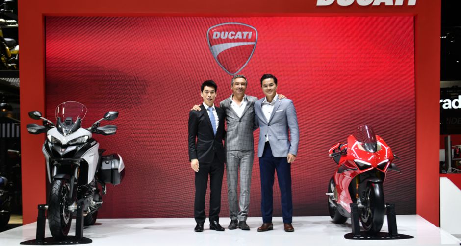 ดูคาติเปิดตัว Panigale V4 R พร้อม 2 รุ่นใหม่ในงาน Motor Show 2019