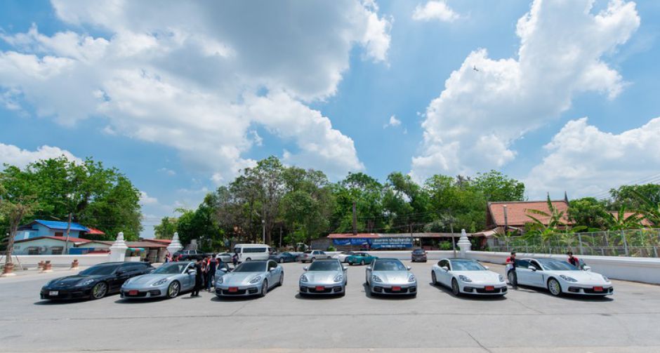 เอเอเอสฯ พาลูกค้า ปอร์เช่ พานาเมร่า 4 อี-ไฮบริด ร่วมทริปทำบุญ เยือนถิ่นกรุงเก่าอยุธยา