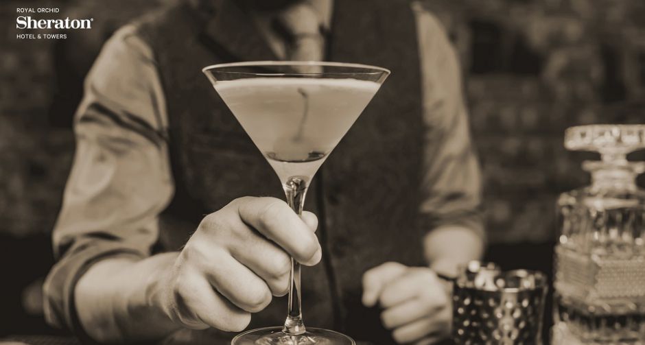 ย้อนเวลากับมาร์ตินี่ค็อกเทลสุดคลาสสิค ณ โรงแรมรอยัล ออคิด เชอราตัน