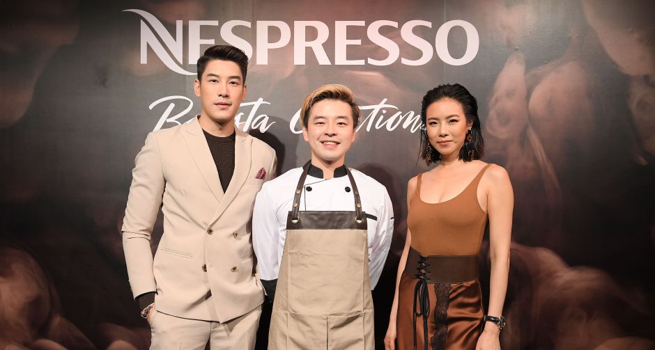 เคน - คริส เสิร์ฟเมนูคลายร้อน กาแฟนมสูตรพิเศษจากเนสเพรสโซ