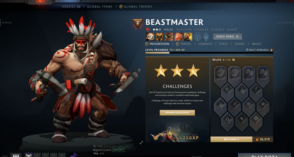 BeastMaster เจ้าแห่งสัตว์ป่า มาพร้อมกับขวานคู่ใจ สายบุกพังป้อม