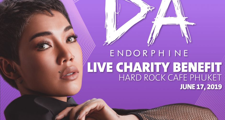 Destination Eats จัดคอนเสิร์ต Da Endorphine Live Charity Benefit  17 มิถุนายน ที่ Hard Rock Cafe